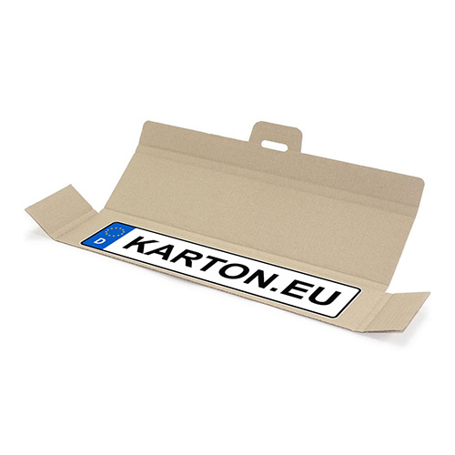Kennzeichen-Kartons