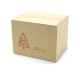 200x150x150 mm einwellige Kartons mit Weihnachtsmotiv