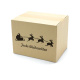200x150x150 mm einwellige Kartons mit Weihnachtsmotiv