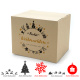 250x200x200 mm einwellige Kartons mit Weihnachtsmotiv