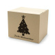 250x200x200 mm einwellige Kartons mit Weihnachtsmotiv