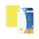 HERMA Vielzwecketiketten gelb 12x18 mm Papier matt 1792 St.