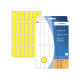 HERMA Vielzwecketiketten gelb 13x40 mm Papier matt 896 St.