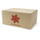 450x350x200 mm einwellige Kartons mit Weihnachtsmotiv