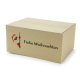 300x215x140 mm einwellige Kartons mit Weihnachtsmotiv