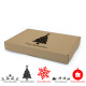 350x250x50 mm Maxibrief Karton (Außenmaß) mit Weihnachtsmotiv