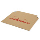 360x250x0-52 mm Versandtasche aus Wellpappe B4 quer mit Weihnachtsmotiv