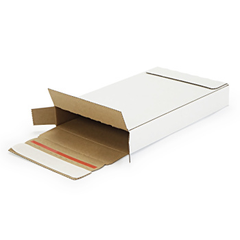 220x140x30 mm Maxibrief Karton, weiß mit Weihnachtsmotiv