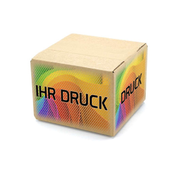 140x140x100 mm einwellige Kartons mit Digitaldruck