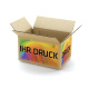150x100x80 mm einwellige Kartons mit Digitaldruck