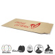 337x235x0-35 mm Versandtasche aus Wellpappe A4+ mit Ostermotiv