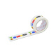 PP-Klebeband 6-farbig bedruckt laut abrollend