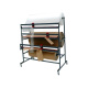 Dreifach Schneidständer 150 cm Fahrbar