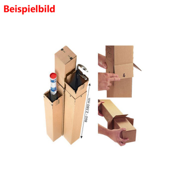 860x201x201 mm Teleskop-Versandhülse quadratisch