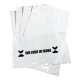 Folienversandtaschen 1-farbig bedruckt 240x350 mm + 50 mm