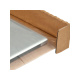 410x275 mm Fixtray braun für Notebook 17´´ - ohne Umkarton