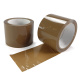 Leise abrollendes PP- Klebeband braun 75mm x 66m, extra breit