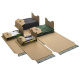 297x235x0-35 mm A4 Buchverpackung