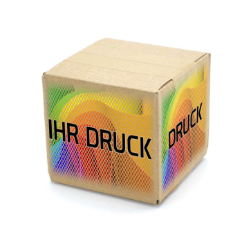 113x113x100 mm einwellige Kartons mit Digitaldruck