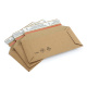 205x100x0-30 mm Versandtasche aus Wellpappe quer mit Ostermotiv
