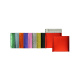 100 farbige Luftpolster-Versandtaschen 160x160 mm, matt