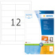 HERMA Etiketten Premium A4, weiß 97x42,3 mm Papier matt 120 St.