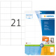 HERMA Etiketten Premium A4, weiß 70x42,3 mm Papier matt 210 St.