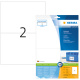 HERMA Etiketten Premium A4, weiß 210x148 mm Papier matt 20 St.