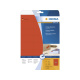 HERMA Etiketten A4 rot 70x37 mm Papier matt 480 St.