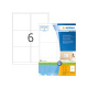 HERMA Adressetiketten Premium A4, weiß 99,1x93,1 mm Papier matt 600 St.