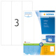 HERMA Etiketten Premium A4, weiß 70x297 mm Papier matt 300 St.