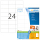 HERMA Etiketten Premium A4, weiß 70x37 mm Papier matt 4800 St.