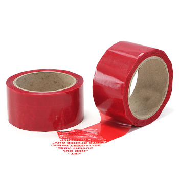 Sicherheitsklebeband, PET- Klebeband Rot