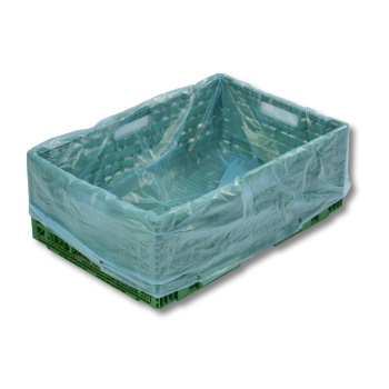 1000 HDPE Seitenfaltensäcke 600+400 x 800 mm, 10 my