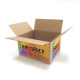 320x260x175 mm einwellige Kartons mit Digitaldruck