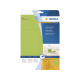 HERMA Etiketten A4 neon-grün 99,1x67,7 mm Papier matt 160 St.