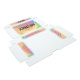 335x244x76 mm Faltschachtel, DHL Kleinpaket, weiß mit Digitaldruck