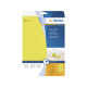 HERMA Etiketten A4 neon-gelb Ø 60 mm rund Papier matt 240 St.