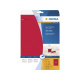 HERMA Etiketten A4 neon-rot Ø 60 mm rund Papier matt 240 St.