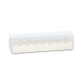 190x50x50 mm Confiserie "Macarons" Box Fibra Bianco groß