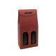 180x90x385 mm 2er Tragekarton Fibra Bordeaux