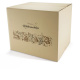 500x400x400 mm zweiwellige Kartons mit Weihnachtsmotiv