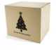 500x400x400 mm zweiwellige Kartons mit Weihnachtsmotiv