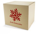 500x400x400 mm zweiwellige Kartons mit Weihnachtsmotiv