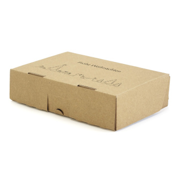 182x112x45 mm Maxibrief Karton mit Weihnachtsmotiv