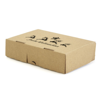 182x112x45 mm Maxibrief Karton mit Weihnachtsmotiv