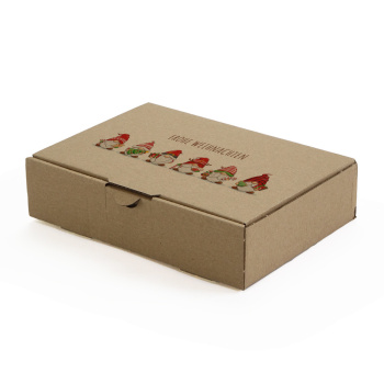 173x122x41 mm Maxibrief Karton mit Weihnachtsmotiv