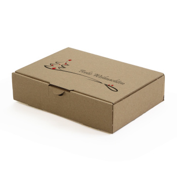 173x122x41 mm Maxibrief Karton mit Weihnachtsmotiv