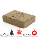 173x122x41 mm Maxibrief Karton mit Weihnachtsmotiv