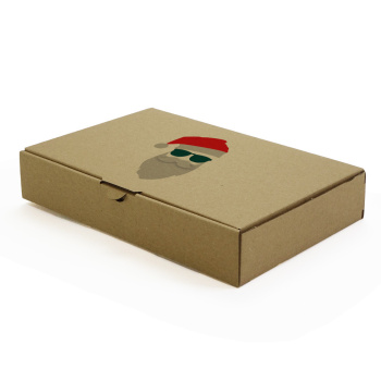 233x152x41 mm Maxibrief Karton mit Weihnachtsmotiv